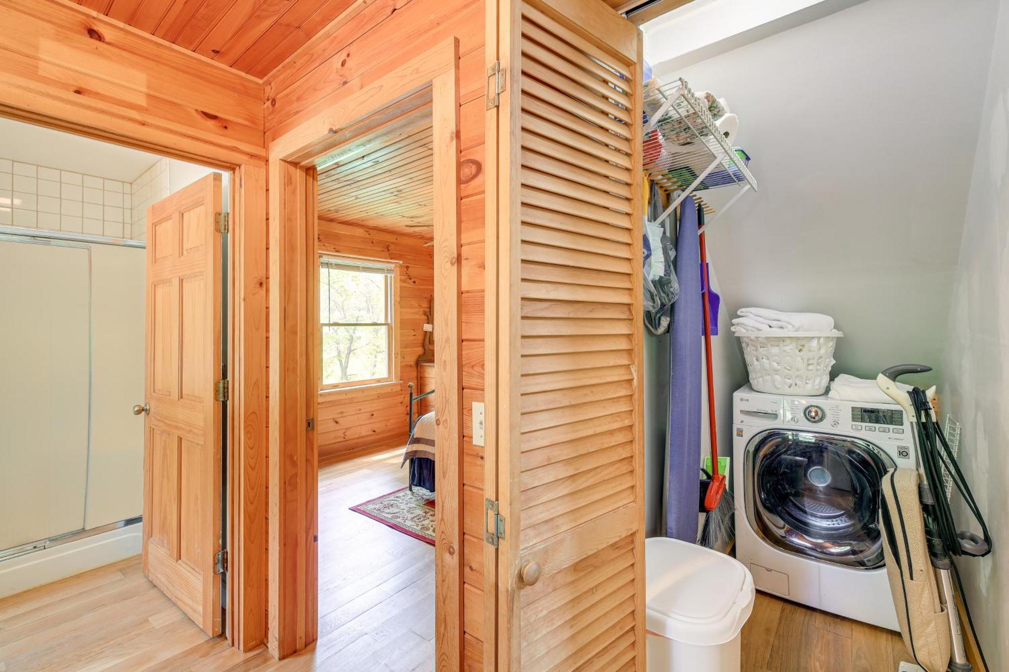 Quaint Blue Ridge Cabin Rental With On-Site Stream! Sparta Exterior photo